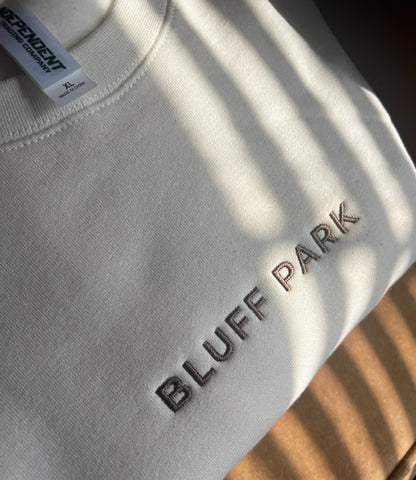 Bluff Park Embroidered Sweatshirt Preorder