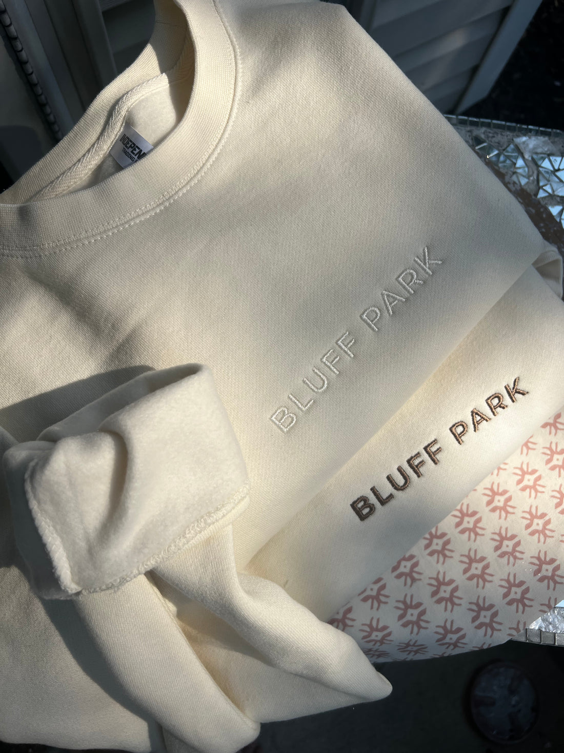 Bluff Park Embroidered Sweatshirt Preorder