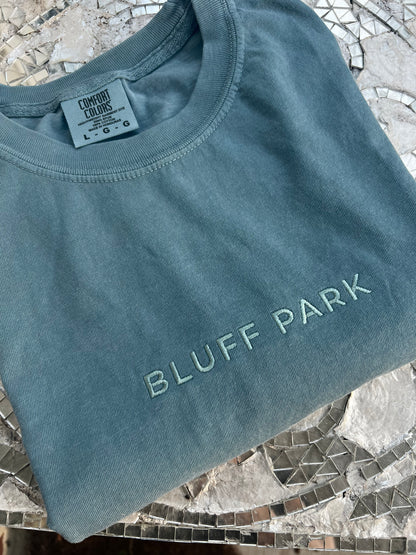 Bluff Park Embroidered Tshirt Preorder