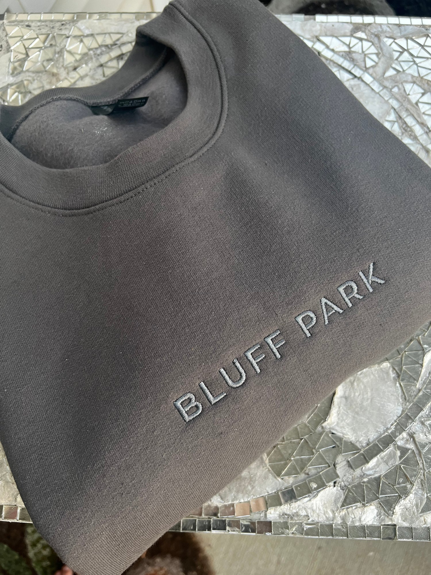 Bluff Park Embroidered Sweatshirt Preorder